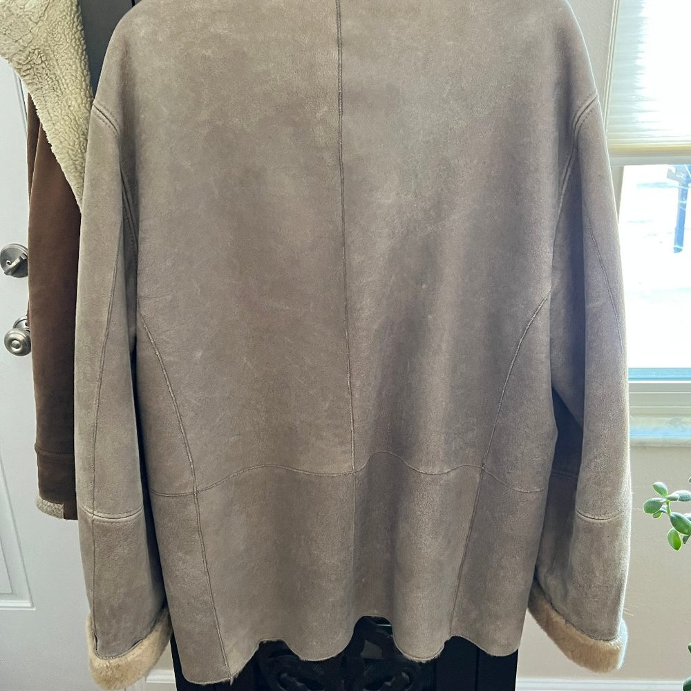 Shearling Leather Jacket - image 5